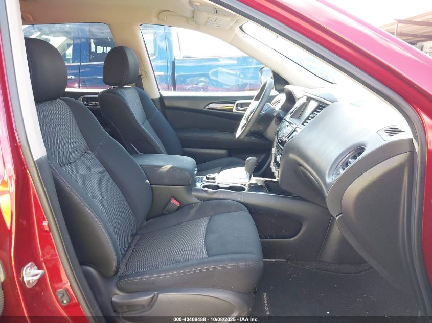 2017 Nissan Pathfinder S VIN: 5N1DR2MM9HC692782 Lot: 43409488