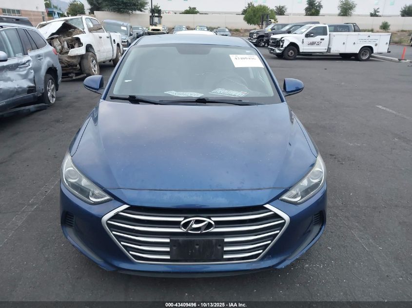 2017 Hyundai Elantra Se VIN: 5NPD84LF2HH196894 Lot: 43409496