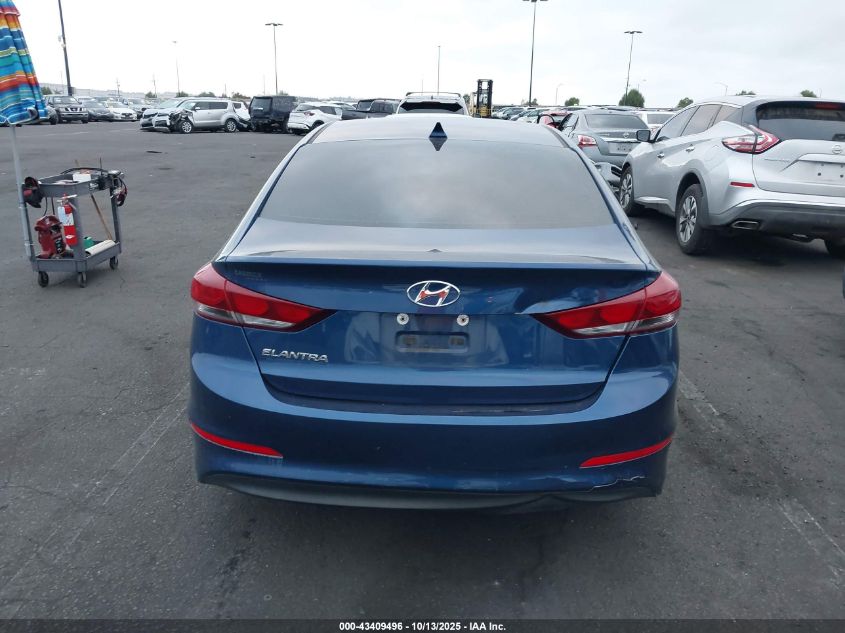 2017 Hyundai Elantra Se VIN: 5NPD84LF2HH196894 Lot: 43409496