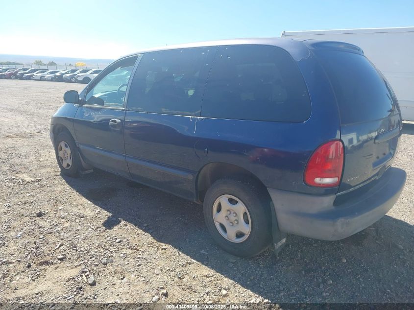 2000 Dodge Caravan VIN: 2B4GP253XYR836888 Lot: 43409499