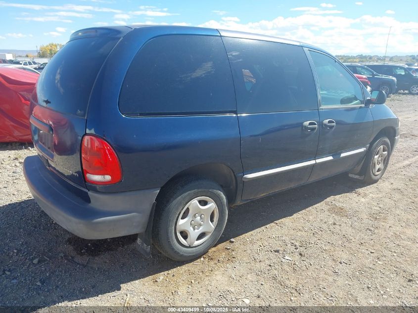 2000 Dodge Caravan VIN: 2B4GP253XYR836888 Lot: 43409499