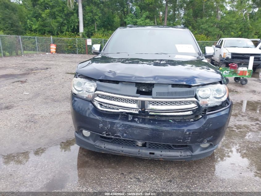 2011 Dodge Durango Citadel VIN: 1D4SD5GT5BC592431 Lot: 43409542