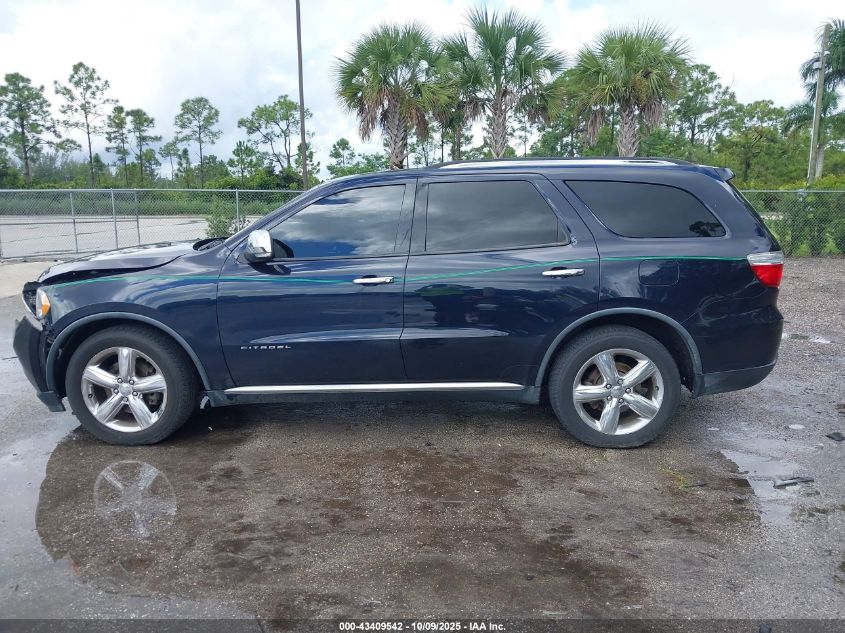 2011 Dodge Durango Citadel VIN: 1D4SD5GT5BC592431 Lot: 43409542