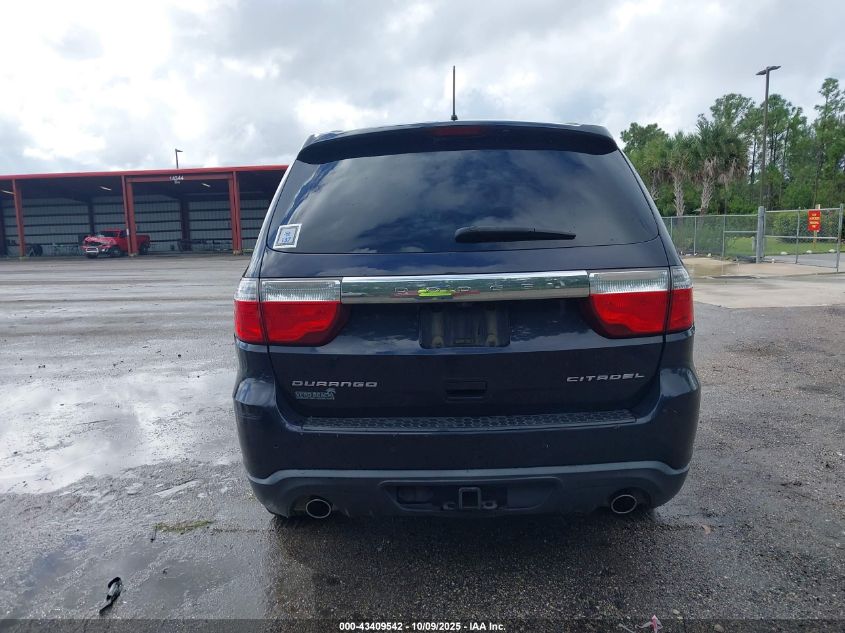 2011 Dodge Durango Citadel VIN: 1D4SD5GT5BC592431 Lot: 43409542