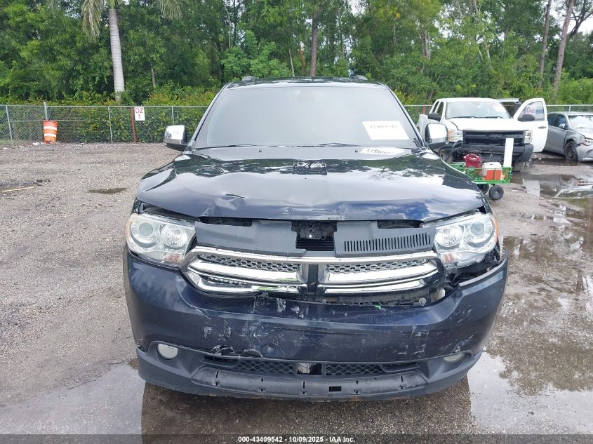 2011 Dodge Durango Citadel VIN: 1D4SD5GT5BC592431 Lot: 43409542