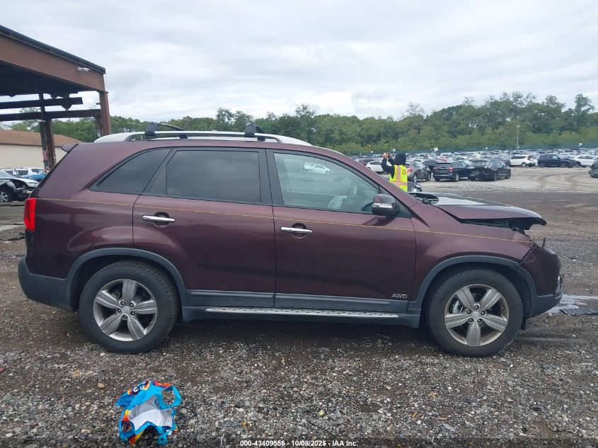 2013 Kia Sorento Ex V6 VIN: 5XYKUDA29DG321636 Lot: 43409556