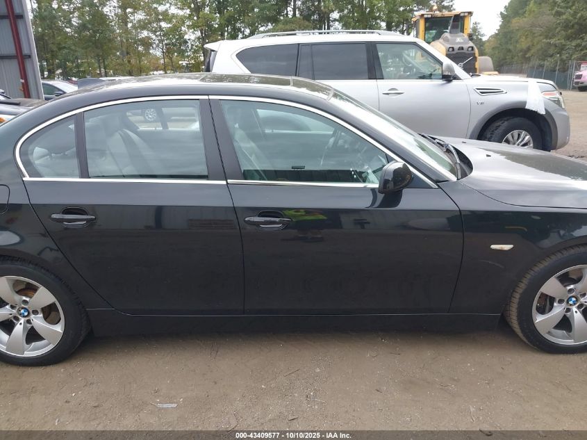 2006 BMW 525I VIN: WBANE53566CK82838 Lot: 43409577
