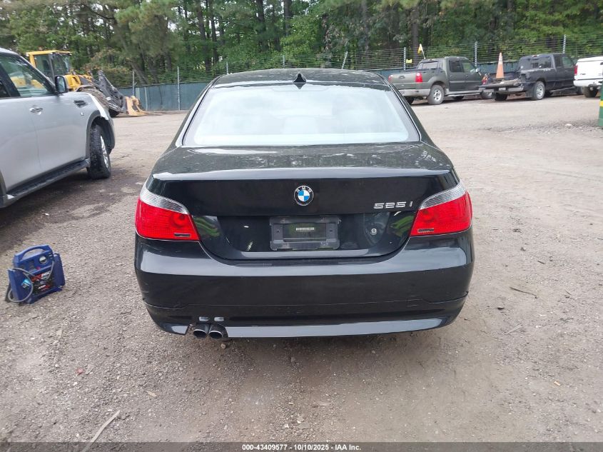 2006 BMW 525I VIN: WBANE53566CK82838 Lot: 43409577