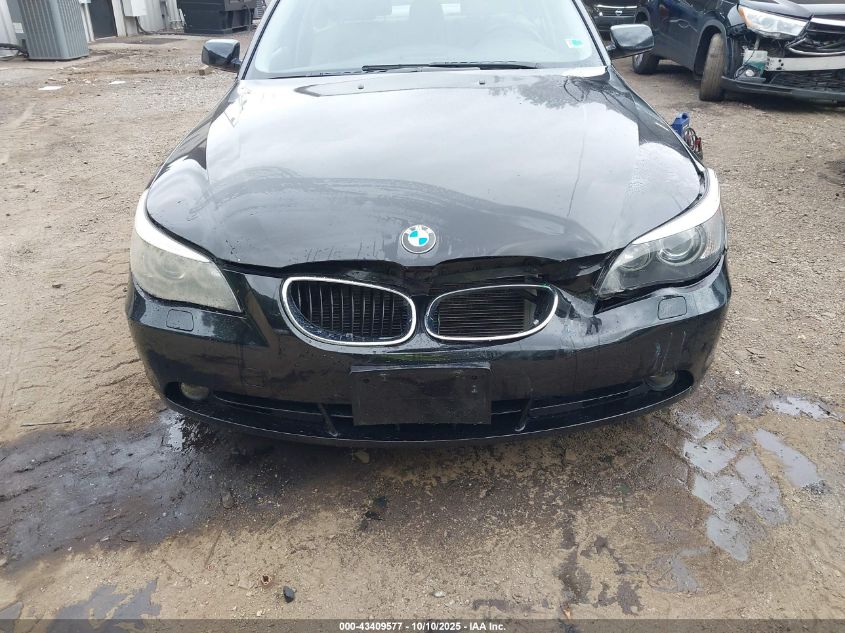 2006 BMW 525I VIN: WBANE53566CK82838 Lot: 43409577