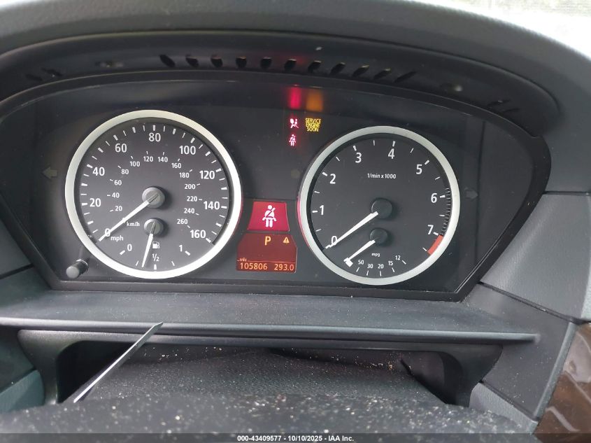 2006 BMW 525I VIN: WBANE53566CK82838 Lot: 43409577