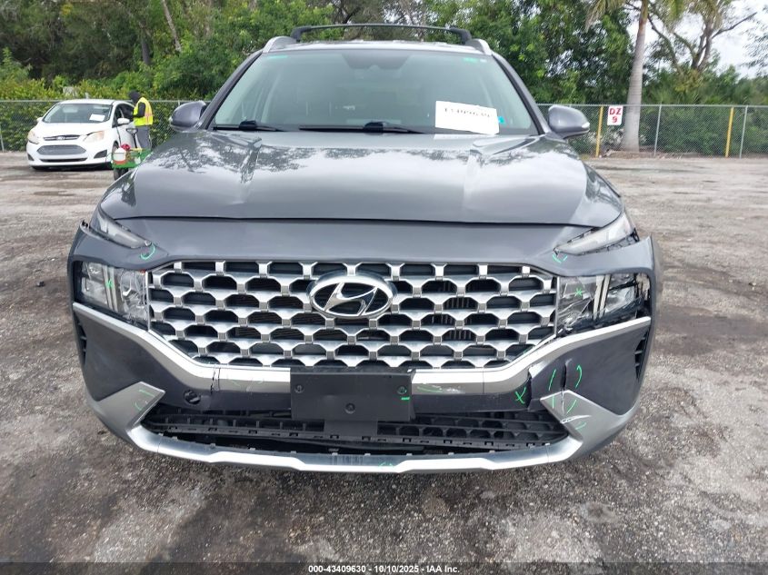 2021 Hyundai Santa Fe Hybrid Blue VIN: KM8S2DA14MU005973 Lot: 43409630