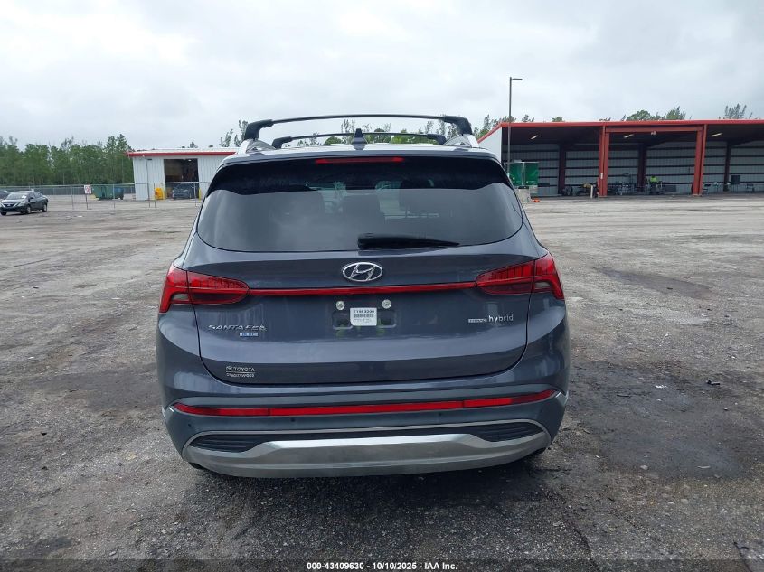 2021 Hyundai Santa Fe Hybrid Blue VIN: KM8S2DA14MU005973 Lot: 43409630