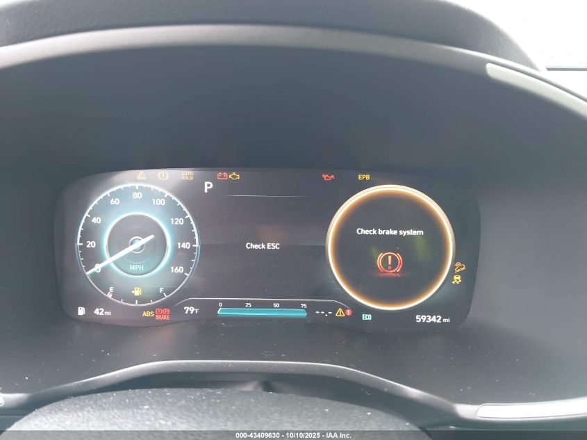 2021 Hyundai Santa Fe Hybrid Blue VIN: KM8S2DA14MU005973 Lot: 43409630