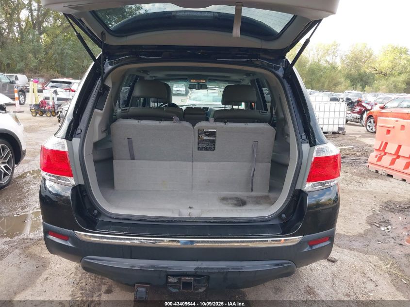 2013 Toyota Highlander Limited V6 VIN: 5TDDK3EH1DS209620 Lot: 43409644