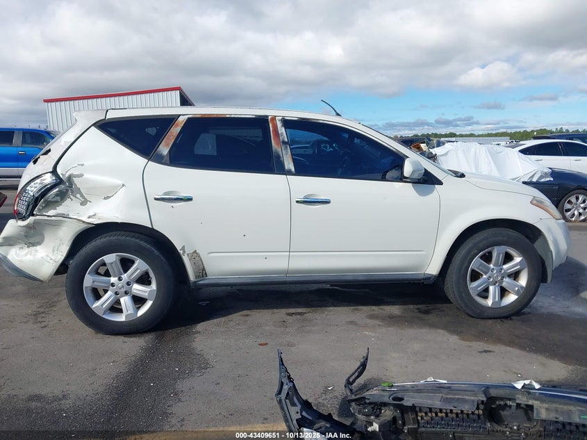 2006 Nissan Murano S VIN: JN8AZ08W96W518797 Lot: 43409651