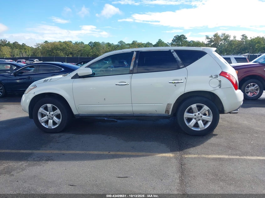 2006 Nissan Murano S VIN: JN8AZ08W96W518797 Lot: 43409651