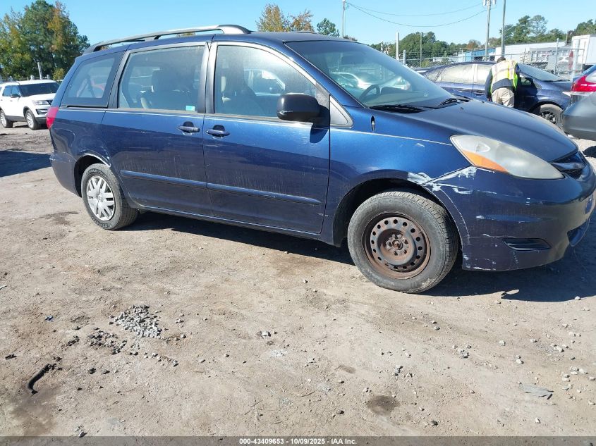 2006 Toyota Sienna Ce VIN: 5TDZA23C96S584488 Lot: 43409653