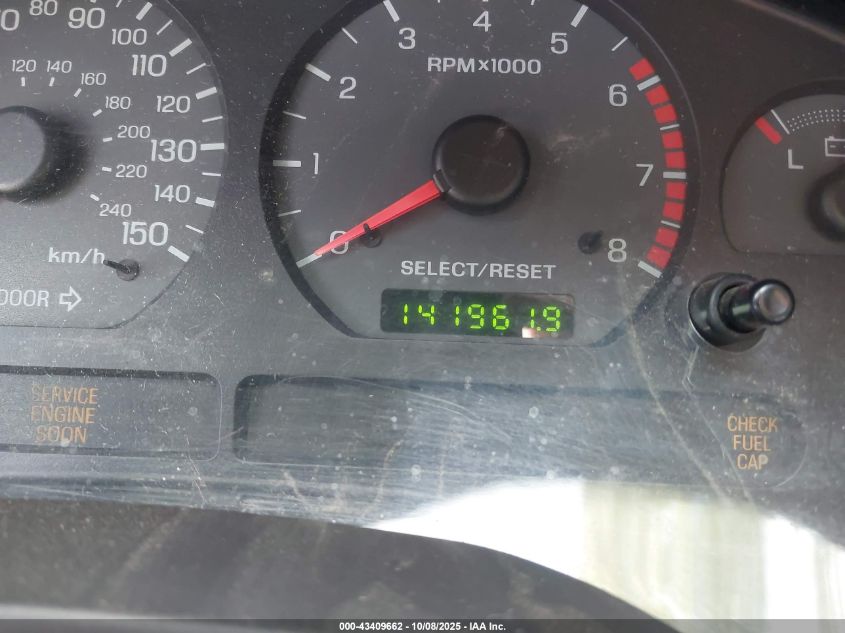 2001 Ford Mustang Gt VIN: 1FAFP42X81F110290 Lot: 43409662