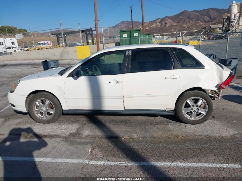 2005 Chevrolet Malibu Maxx Ls VIN: 1G1ZT62845F137198 Lot: 43409681
