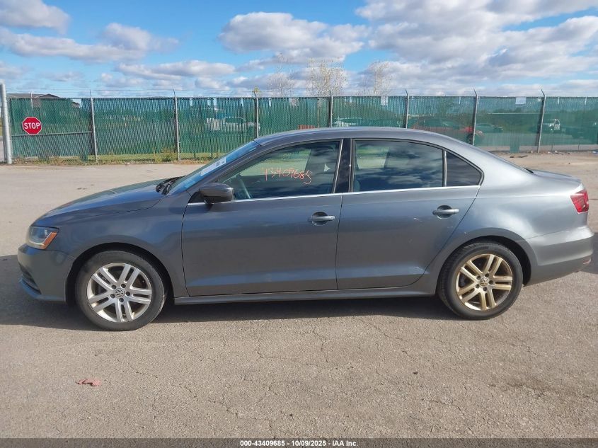 2017 Volkswagen Jetta 1.4T S VIN: 3VW2B7AJ3HM367371 Lot: 43409685