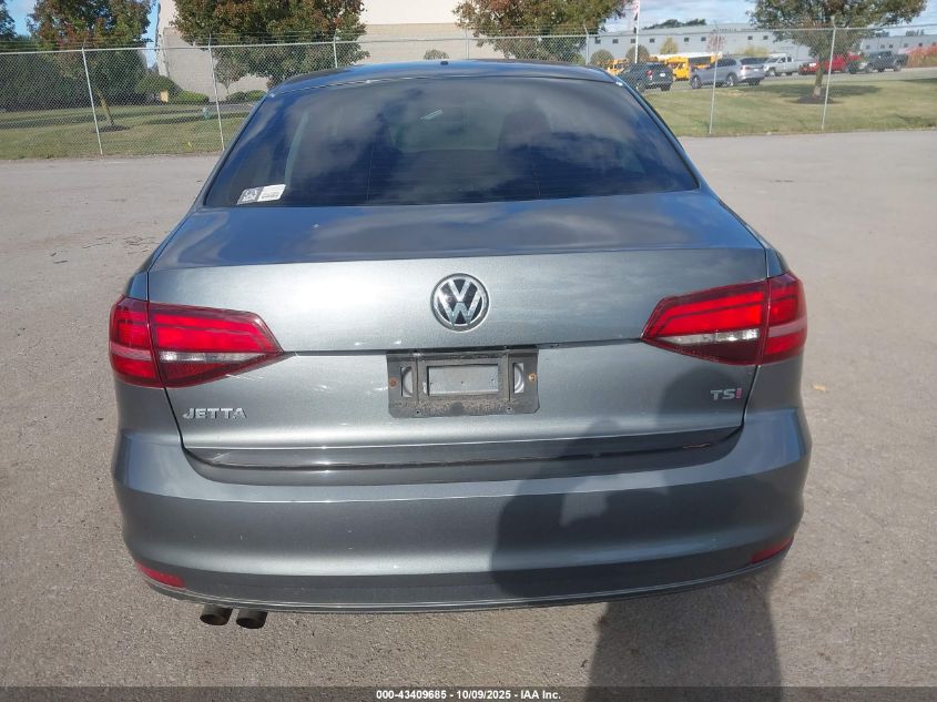 2017 Volkswagen Jetta 1.4T S VIN: 3VW2B7AJ3HM367371 Lot: 43409685