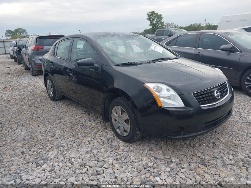2008 Nissan Sentra 2.0 VIN: 3N1AB61E08L721917 Lot: 43409693