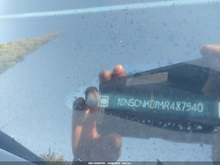 2021 Chevrolet Tahoe 2Wd Lt VIN: 1GNSCNKD1MR487540 Lot: 43409709