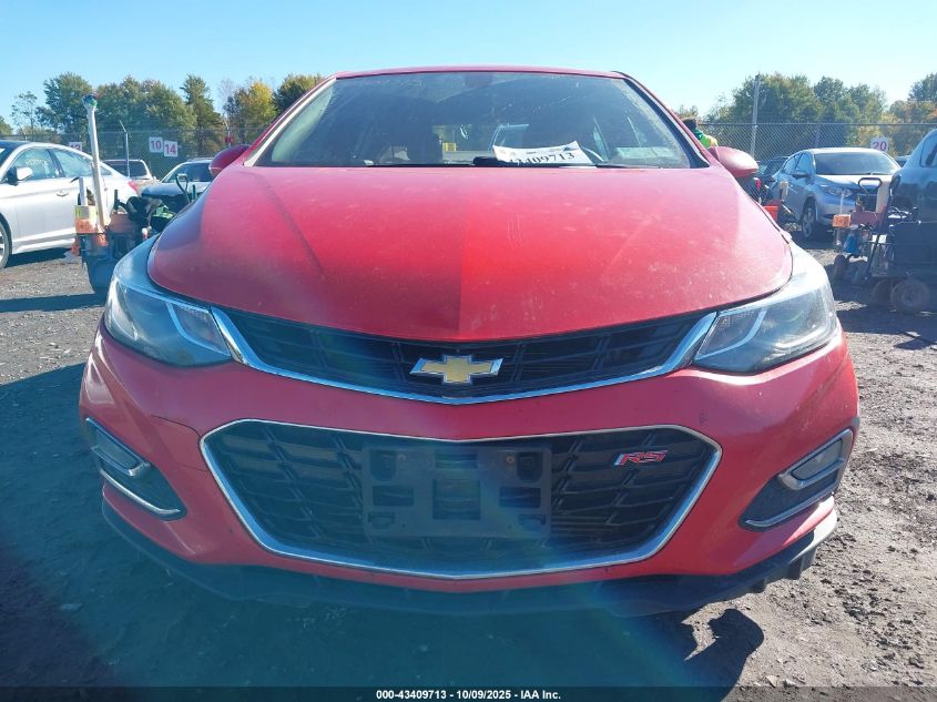 2018 Chevrolet Cruze Lt Auto VIN: 1G1BE5SM1J7228033 Lot: 43409713