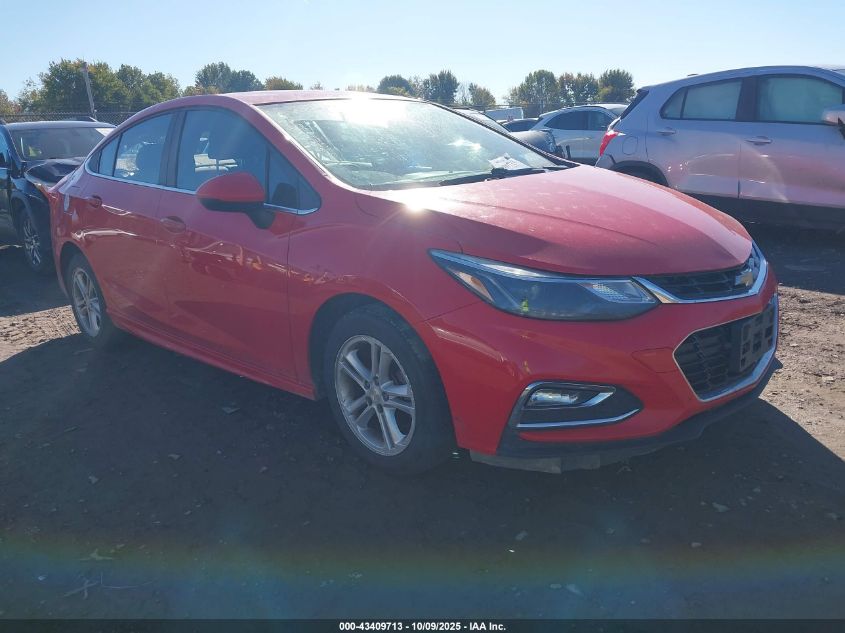 2018 Chevrolet Cruze Lt Auto VIN: 1G1BE5SM1J7228033 Lot: 43409713