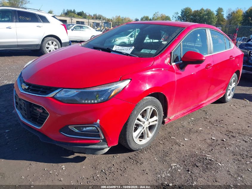 2018 Chevrolet Cruze Lt Auto VIN: 1G1BE5SM1J7228033 Lot: 43409713