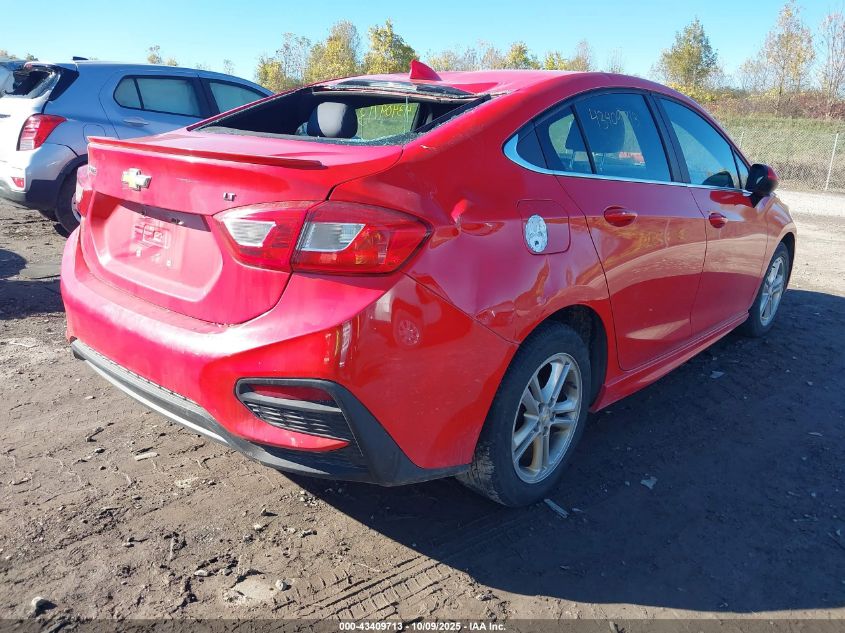 2018 Chevrolet Cruze Lt Auto VIN: 1G1BE5SM1J7228033 Lot: 43409713