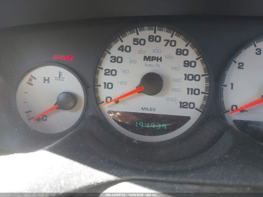 2005 Dodge Neon Sxt VIN: 1B3ES56C75D117221 Lot: 43409728