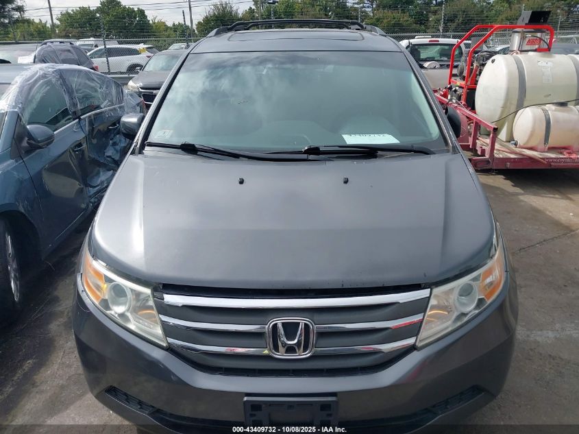 2013 Honda Odyssey Ex-L VIN: 5FNRL5H63DB008511 Lot: 43409732