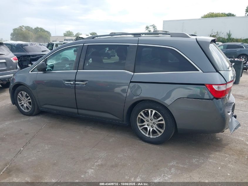 2013 Honda Odyssey Ex-L VIN: 5FNRL5H63DB008511 Lot: 43409732