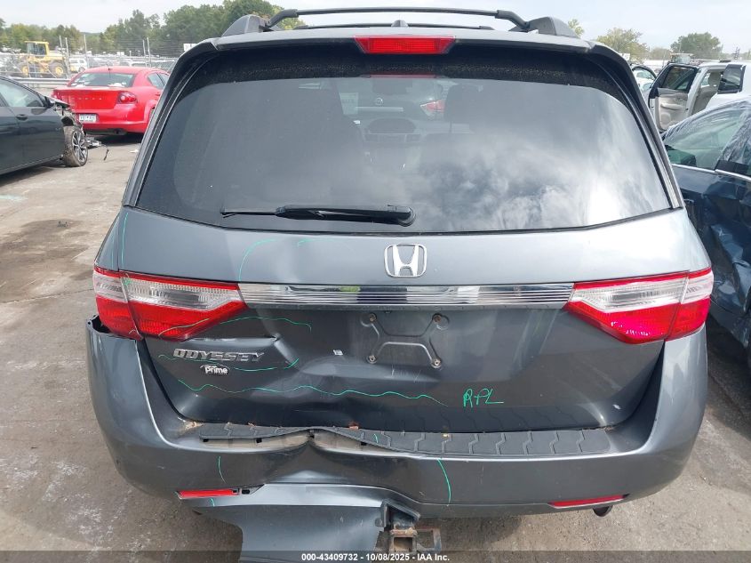 2013 Honda Odyssey Ex-L VIN: 5FNRL5H63DB008511 Lot: 43409732