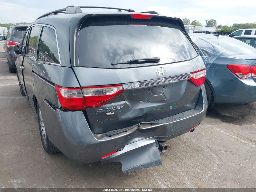 2013 Honda Odyssey Ex-L VIN: 5FNRL5H63DB008511 Lot: 43409732