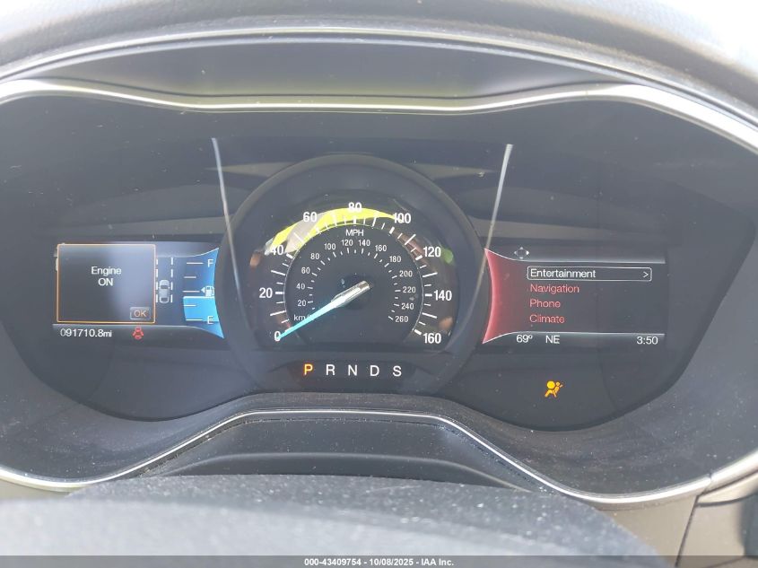 2015 Ford Fusion Titanium VIN: 3FA6P0K92FR232387 Lot: 43409754