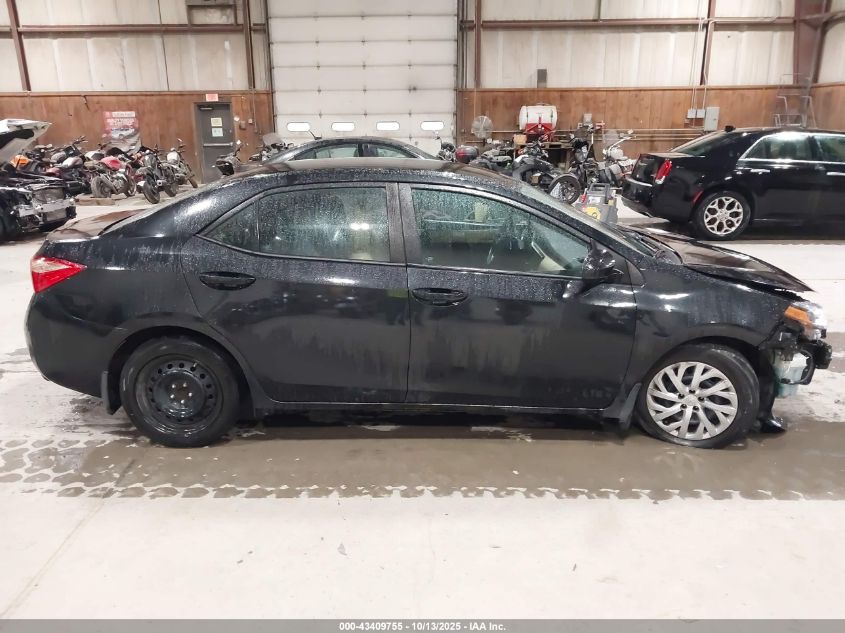 2017 Toyota Corolla Le VIN: 2T1BURHE6HC943772 Lot: 43409755