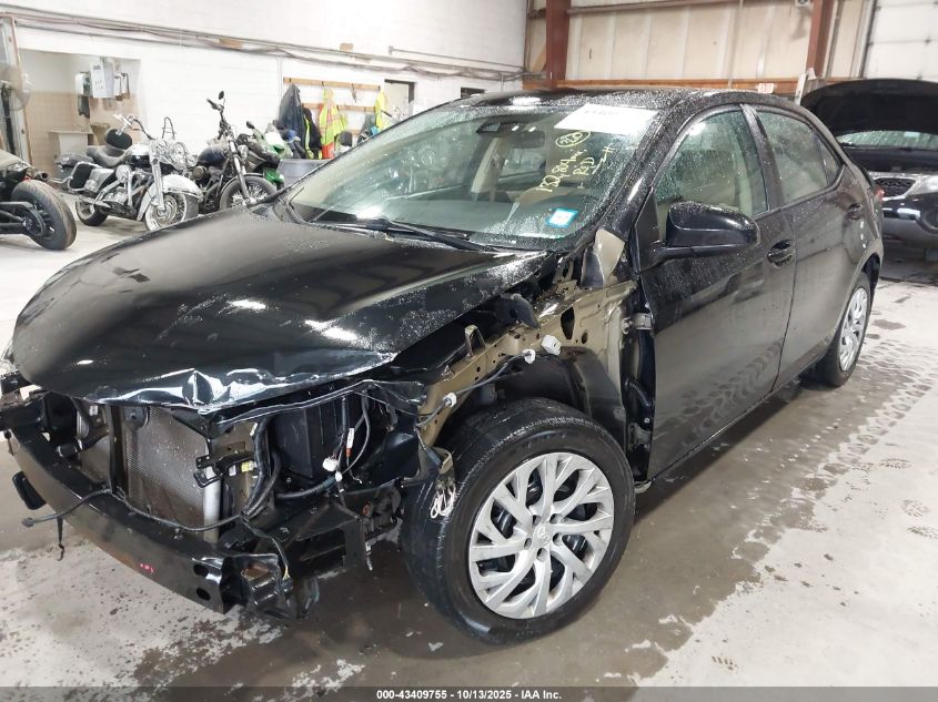 2017 Toyota Corolla Le VIN: 2T1BURHE6HC943772 Lot: 43409755