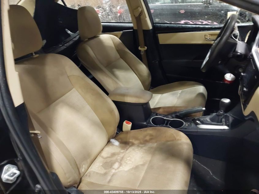 2017 Toyota Corolla Le VIN: 2T1BURHE6HC943772 Lot: 43409755