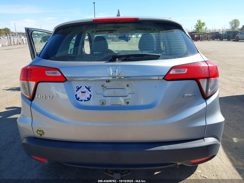 2019 HONDA HR-V LX 3CZRU6H36KG703852