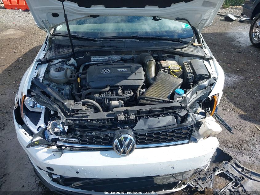 2017 Volkswagen Golf Alltrack Tsi S/Tsi Se/Tsi Sel VIN: 3VWH17AU1HM544247 Lot: 43409785