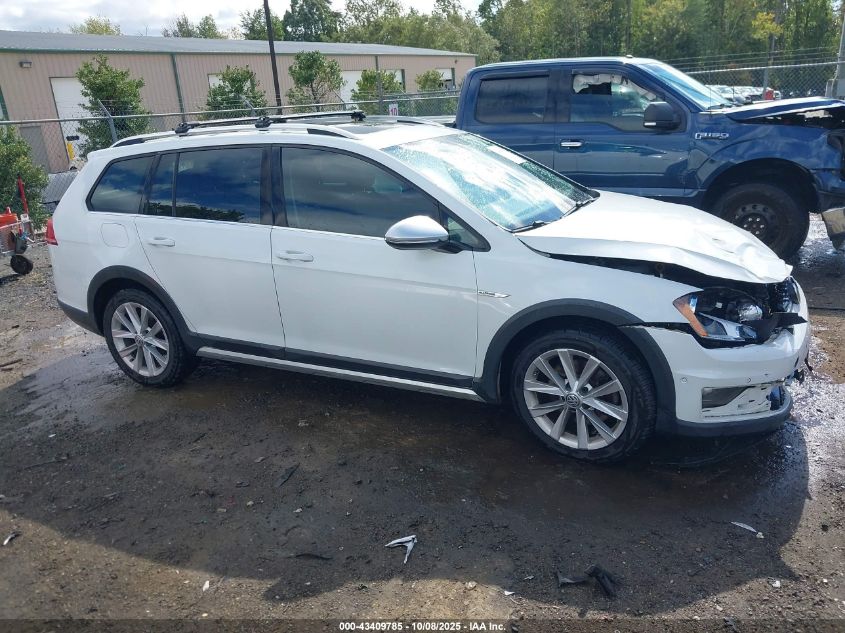 2017 Volkswagen Golf Alltrack Tsi S/Tsi Se/Tsi Sel VIN: 3VWH17AU1HM544247 Lot: 43409785