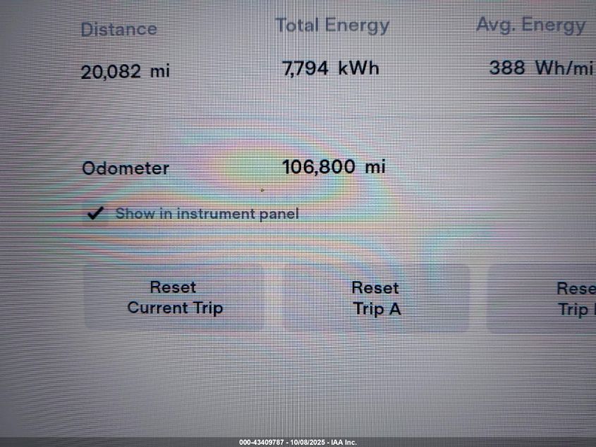 2016 Tesla Model X 60D/70D/75D/90D VIN: 5YJXCAE22GF002463 Lot: 43409787