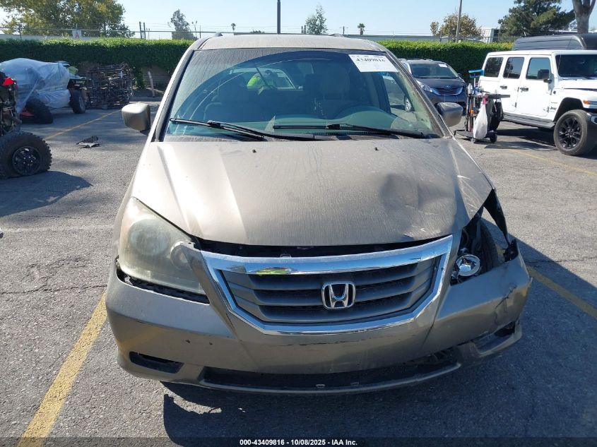 2009 Honda Odyssey Ex VIN: 5FNRL38439B015274 Lot: 43409816
