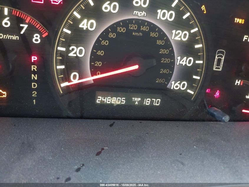 2009 Honda Odyssey Ex VIN: 5FNRL38439B015274 Lot: 43409816