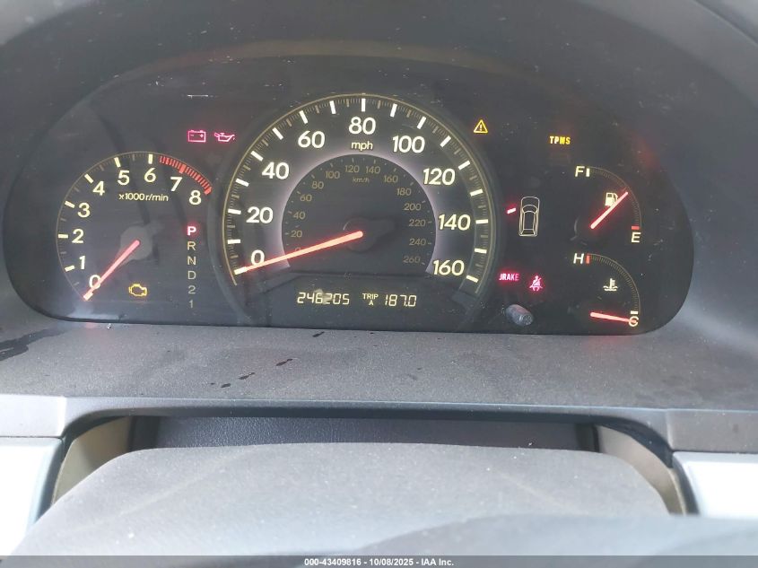 2009 Honda Odyssey Ex VIN: 5FNRL38439B015274 Lot: 43409816