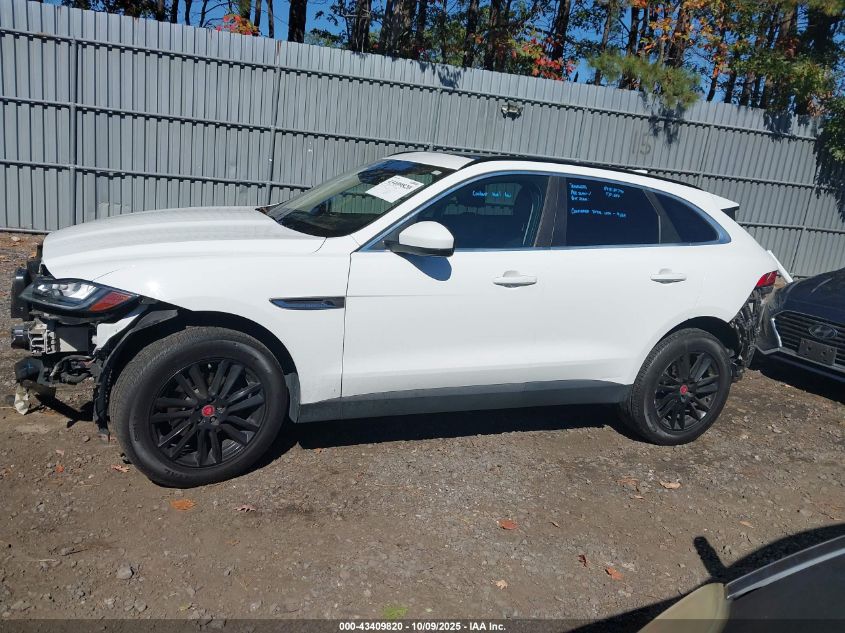 2018 Jaguar F-Pace 25T Prestige VIN: SADCK2FX3JA273344 Lot: 43409820