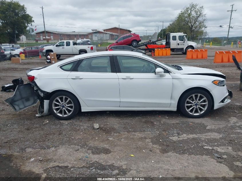 2017 Ford Fusion Se VIN: 3FA6P0HD7HR115418 Lot: 43409823