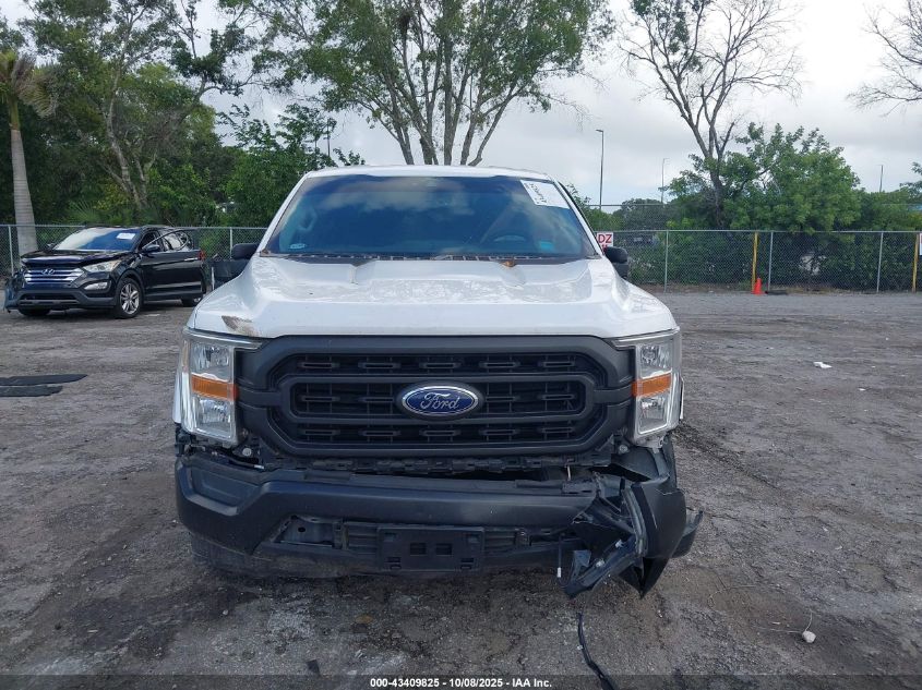 2021 Ford F-150 Xl VIN: 1FTEW1CB1MKE77537 Lot: 43409825